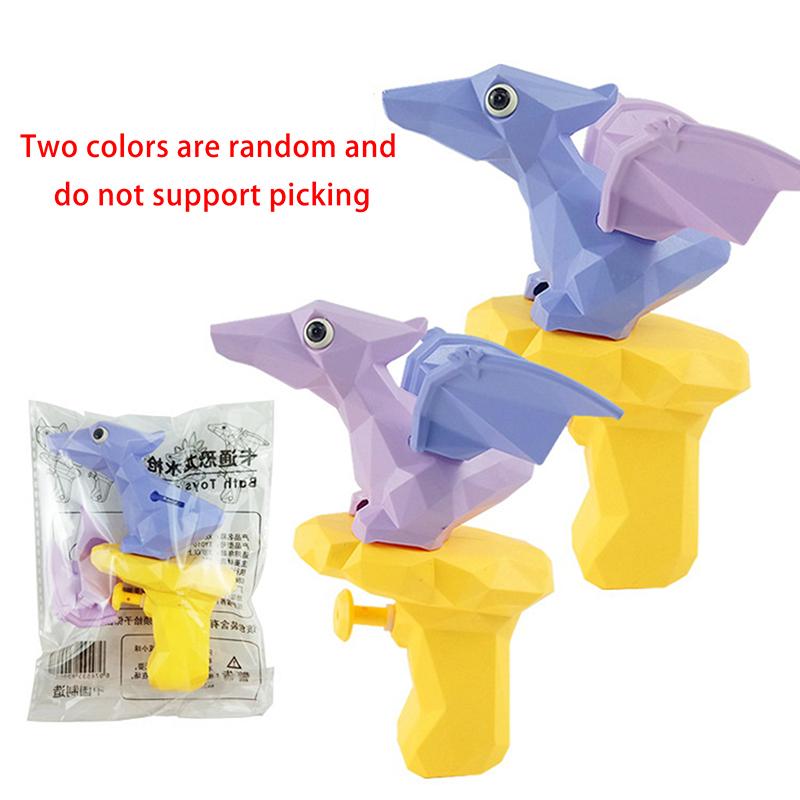 1 Piece Kids Swimming Pool Sand Beach Gun Splashing Toys Cartoon Dinosaur Water Gun Baby Bath Amusement Toy For Children