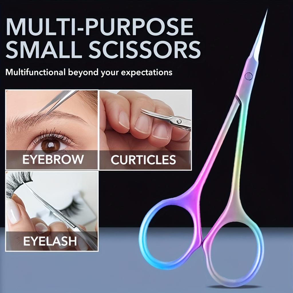 Stainless Steel Dead Skin Scissors Portable Nail Care Tool for Manicure and Grooming
