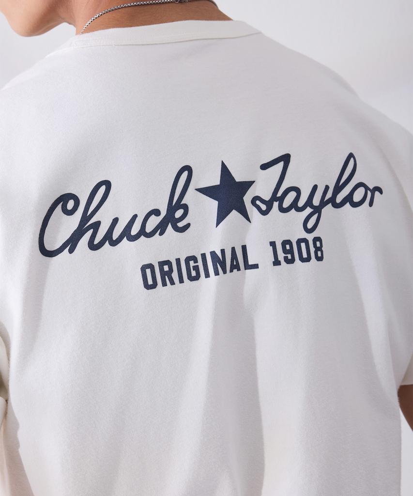 Кеонбосеу Футболка с нашивкой-логотипом Box Logo Egret Ucj437-W2Y