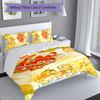 3pcs Custom Name Cookie Run Kingdom Set,Includes 1 Duvet Cover and 2 Pillowcases,All-season Bedroom Decor