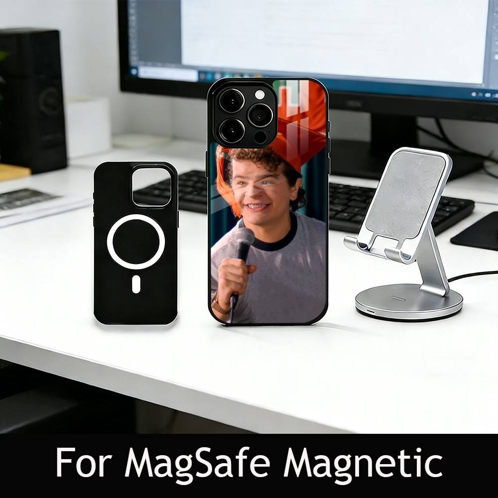G-Gaten M-M  Actor Phone Case For iPhone17,16,15,14,13,12,11 Plus,Pro Magnetic For Magsafe Wireless Charging