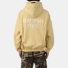Fear of God Essentials Heavy Fleece Full Zip Hoodie Amber Men Tops Yellow 192BT246243F