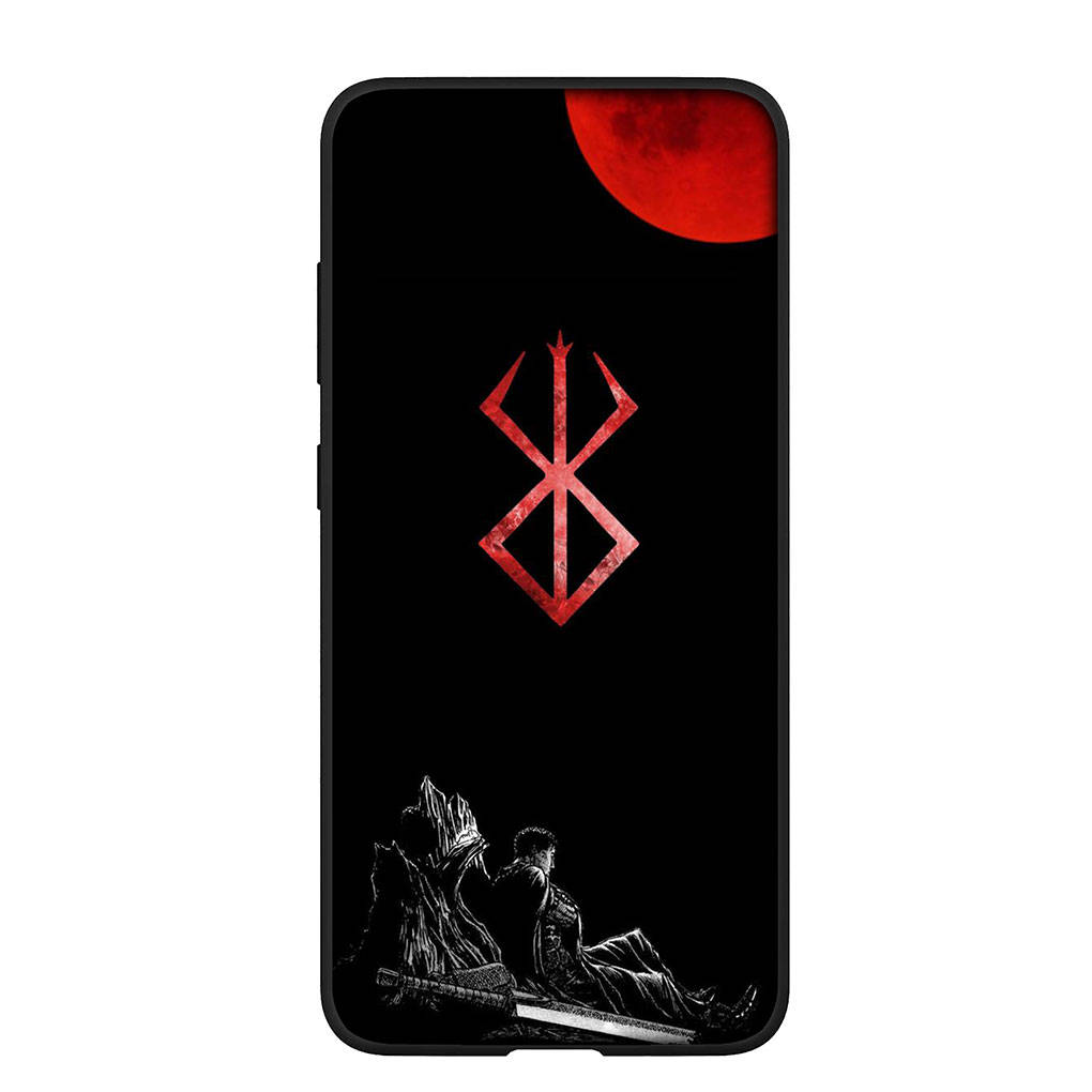 Чехол для телефона Samsung Galaxy S25 S24 S23 iPhone 16 15 Xiaomi Redmi Note 14 13 12 16E X 11 Pro Max OPPO Moto G85 Huawei A15Berserk Guts Comics Cover