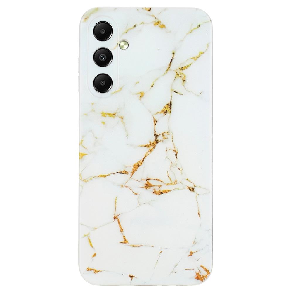For Samsung Galaxy A55 5G Case Protective Soft TPU Marble Pattern Phone Cover