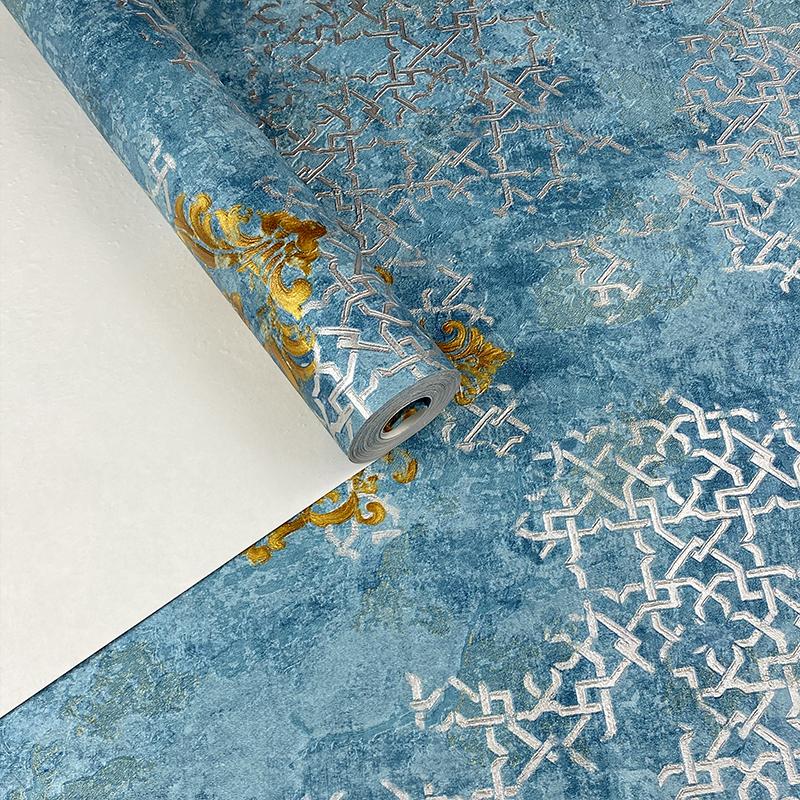 Роскошные Классические Обои Спальня Гостиная Рельеф Дамаск Рулон Обоев papel de parede