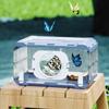 Folding Portable Hamster Cage Transparent Pet Observation Box Kindergarten Science Toy