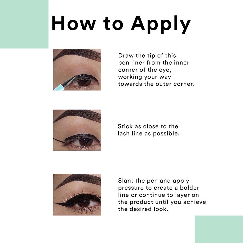 SUGAR Водостойкая подводка для глаз POP — интенсивный черный пигмент, легкая, быстросохнущая формула