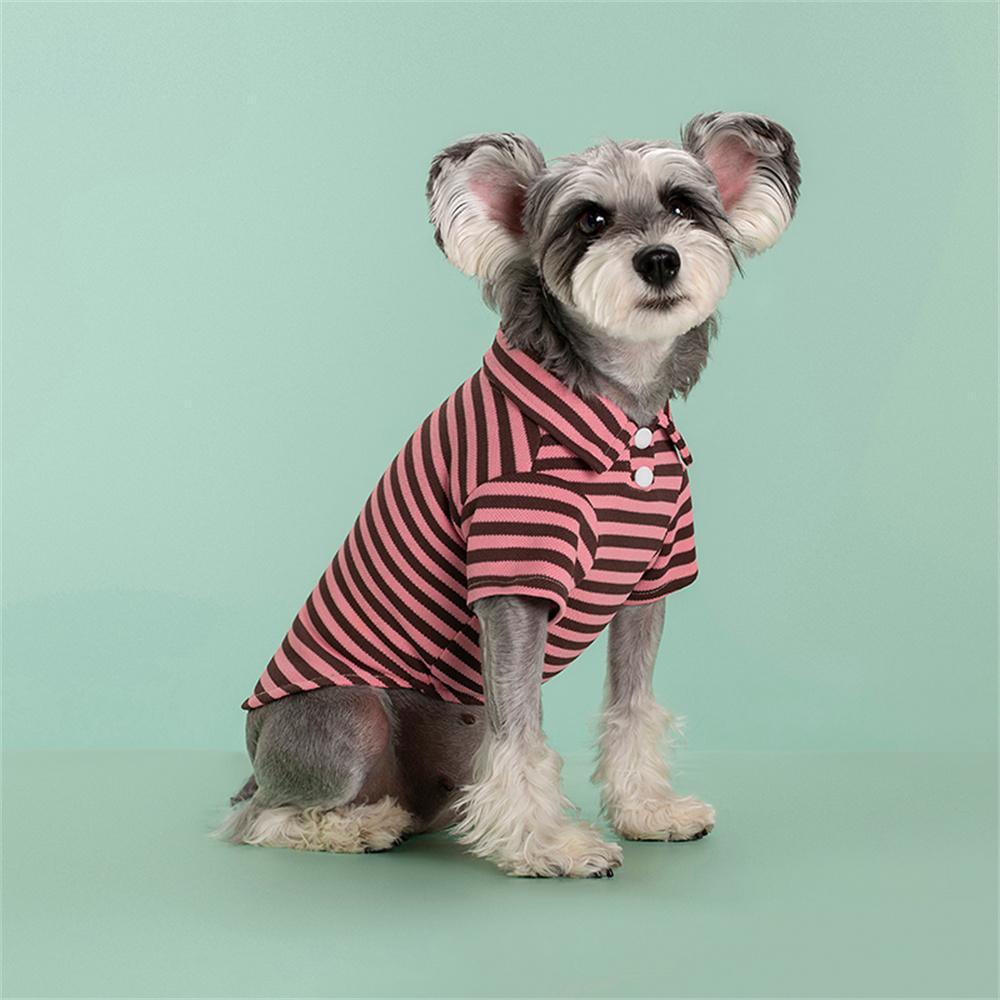 Модная футболка-поло для кошки сфинкса, летняя полоска, одежда для питомца, одежда для кошек, футболки Gotas Garfield Persian Kitten, наряды для питомцев