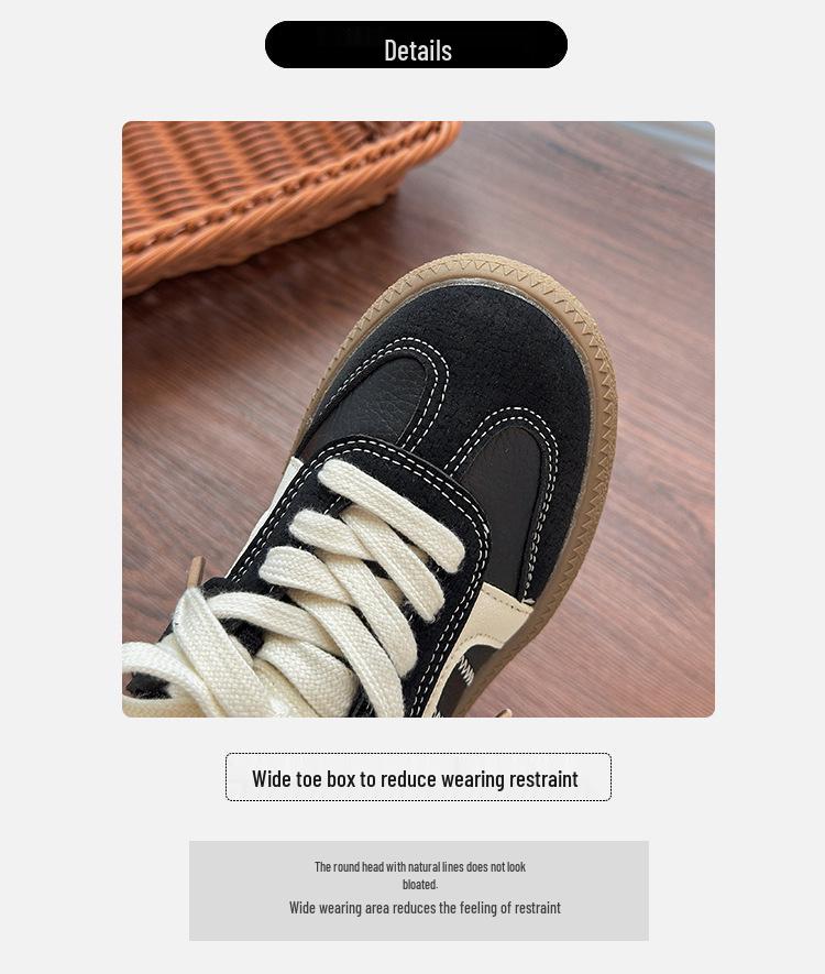 Модные кроссовки и универсальная обувь на мягкой подошве из канваса и кожи для детей, весна 2025