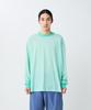 Snow Peak Summer Wool Stripe Long Sleeve Size T-Shirt CS-26SU006 (Men's/Women's, Black, M)