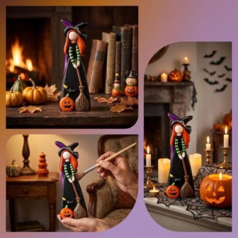 Tabletop Fall Decor Set Vintage Style Halloween Table Decorations Fall Season