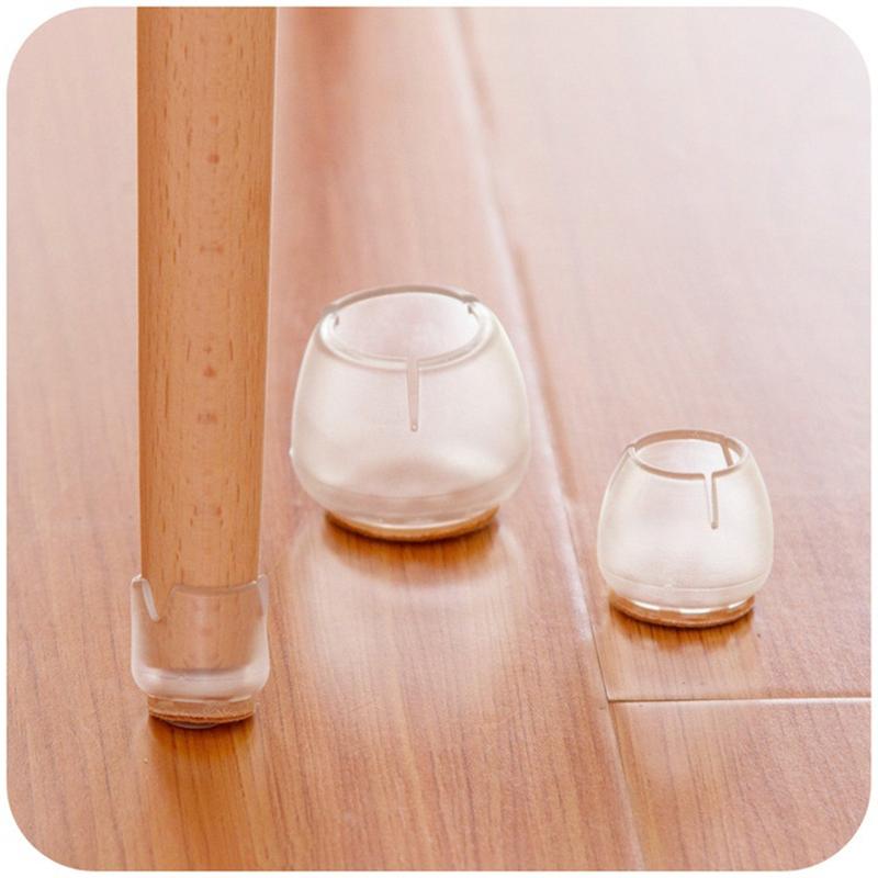 24pcs Non-slip Silicone Chair Plugs, Table Foot Pads for 12-16mm Round Floor Protectors, Furniture Cover,