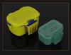 Insulated Breathable Double-Layer Red Worm Bait Box for Sea Fishing