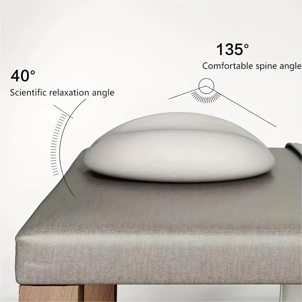 [Двусторонний массажный валик] 1 шт. Двусторонний U-образный массажный валик | Сверхпрочная мягкая подушка для лица/в положении лежа на животе для спа, процедур для лица, салонного/постельного использования | Чехол на молнии