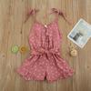 Toddler Girl Baby Romper Summer Clothes Floral Straps Rompers Jumpsuit