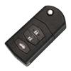 433MHz Folding Remote Key Car Starter ID63-80bit For Mazda 2 3 5 6 Mitsubishi System SKE126-01 SKE126-A1 3/2 Buttons