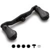 HEIGHTEN Рукоятка катушки с кнобом Карбон Shimano Daiwa Abu Универсальная катушка для бейткастинга Серия Gourd Черный 20мм 85/95мм 20мм/21мм 1.5K (V2.0-85мм - - Ручка)