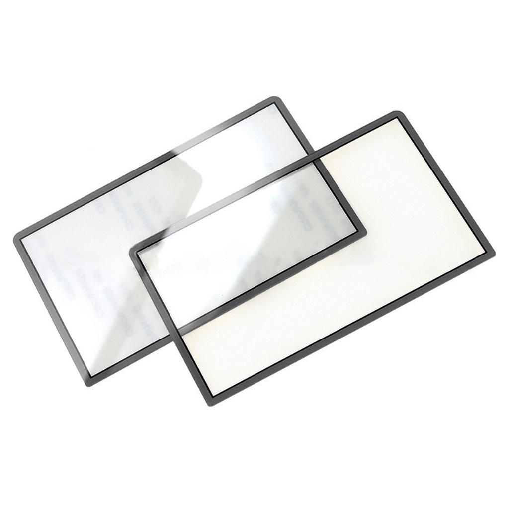 Replacement For 3DS XL / New 3DS XL Top Screen Len Plastic Glass Cover LCD Screen Protector Accessories