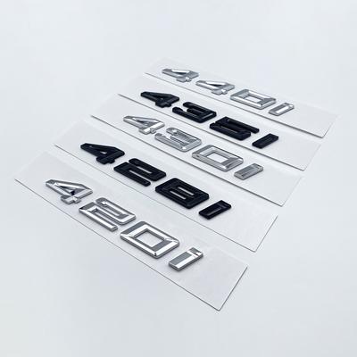 Новые цифры, буквы 420i, 428i, 430i, 435i, 440i, эмблема ABS для BMW 4 серии F32 F33 F36 G22 G23, табличка на багажник автомобиля, наклейка с логотипом