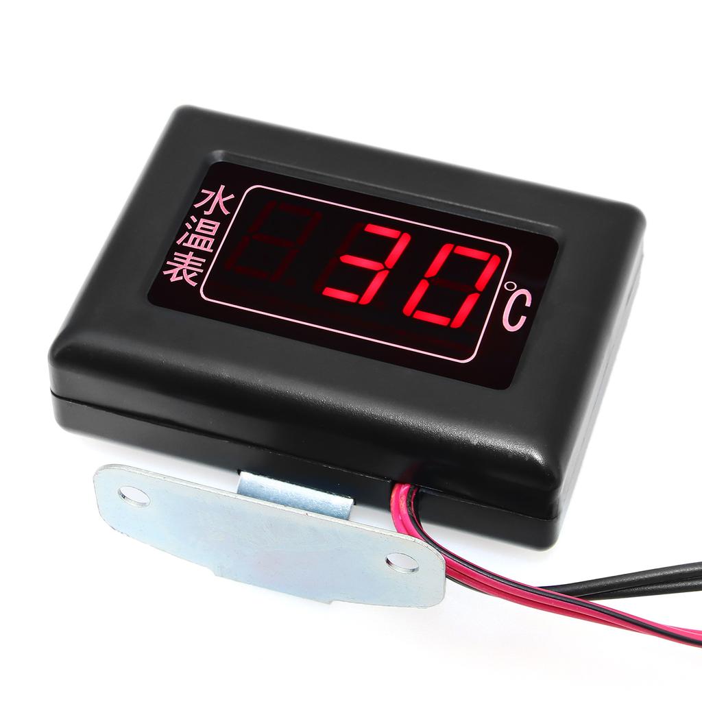 New Digital Water Temperature Gauge Kits & Sensor Plug Water Tempe Sensor 10MM 1/8 NPT for Car Engin Fit for 12V~24V Car