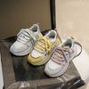 Весенне-летние новые модные серебристые кроссовки на платформе в стиле dad shoes, женские сетчатые дышащие и легкие повседневные спортивные кроссовки
