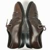 UFCW Pre-80s Vintage Plain Toe Civilian Service Shoes Brown size 8.5D 26.0-26.5 Men's(USED)