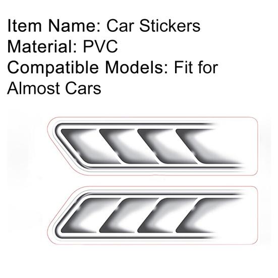 Автомобильный орнамент, креативные отличительные декоративные наклейки
