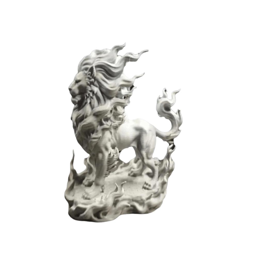 Gothic Wolf Statue Sheep Desktop Ornaments Collectible Gift Animal Figurine Home
