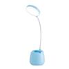 LED Desk Lamp High Brightness Eye Protective USB Rechargeable Bedside Lamp Phone Holder for Bedroom