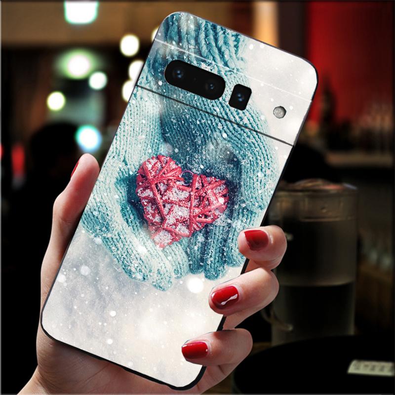 Phone Case For Google Pixel 10 Pro XL 9 Pro XL 9A 8 7 6 Pro Pixel 8A 7A 6A Pixel 8 7 6 5 Snow Winter