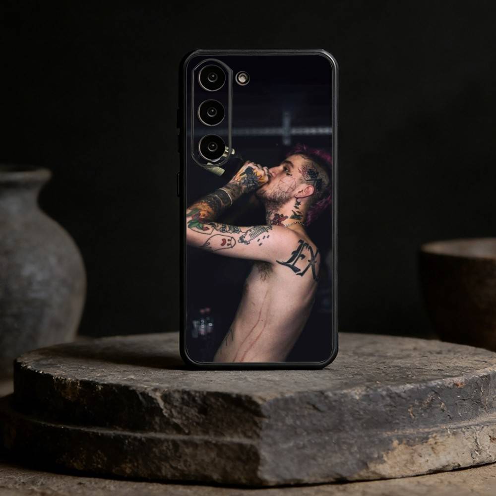 Чехол для телефона Lil Peep Star Shopping для Samsung Galaxy A13, 21s, 22, 31, 32, 52, 53, 71, 72, 73, Мягкий черный чехол