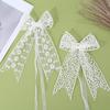 2Pcs/set Lace Bow-knot Curtain Strap Adjustable Window Curtain Buckles Creative Curtain Fixator