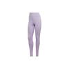 Adidas High-Waisted Elastic Fitness Pants Women Pants Light-Purple HI6145