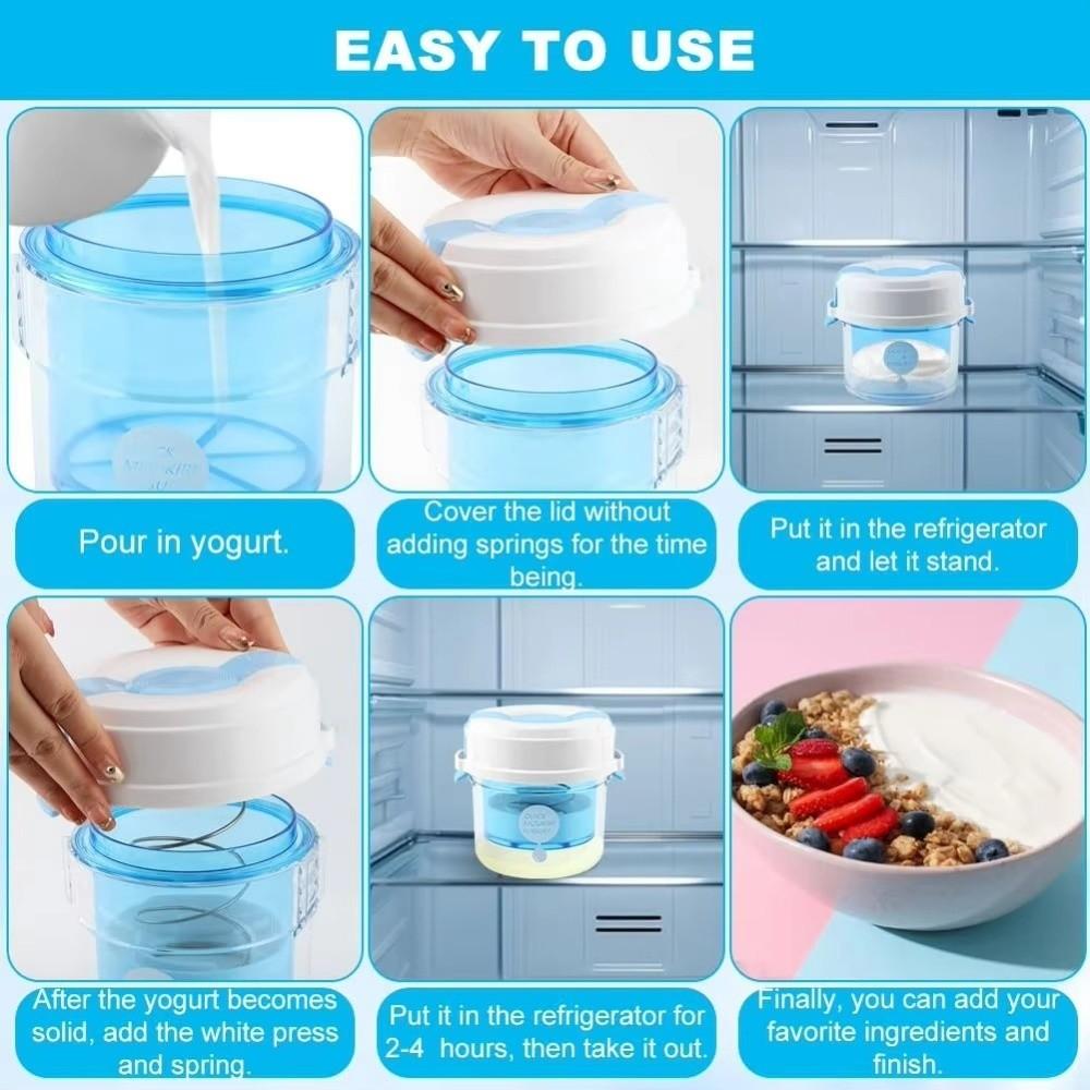 Съемный сепаратор сыворотки Портативный фильтр для сыра и йогурта Машина для греческого йогурта Кулинария