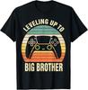 Повышение уровня до Big Brother 2022 смешная игровая винтажная детская мужская футболка унисекс