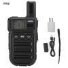 3W Mini Handheld Walkie Talkie Hand Tuning CTDC Vibration Two Way Radio