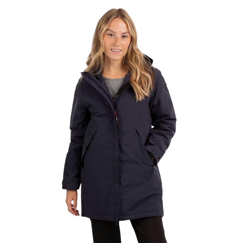 Trespass Womens/Ladies Overcast Press Stud Raincoat