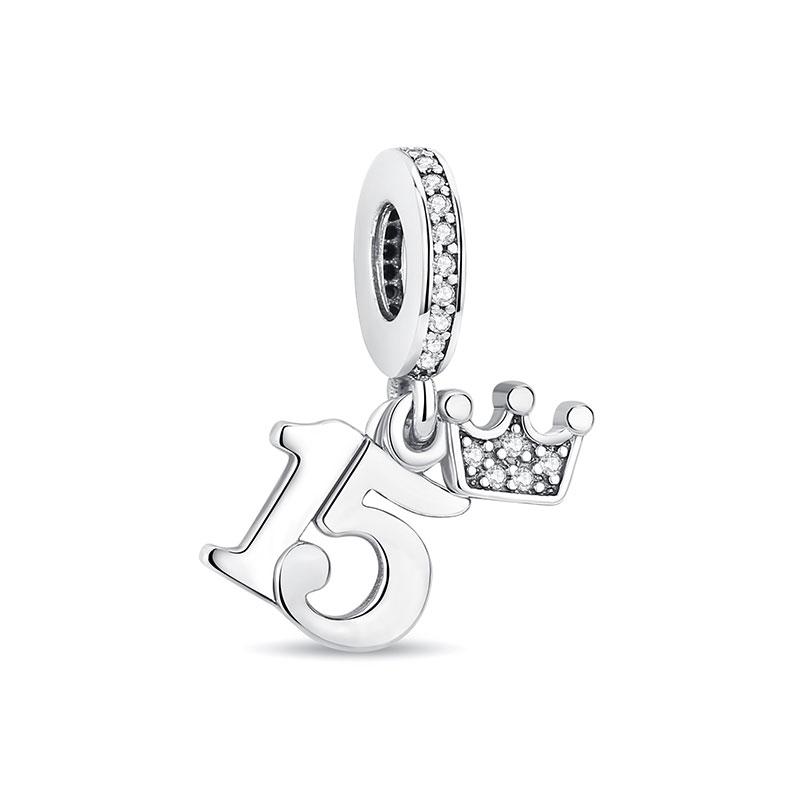 Original Charms Anniversary Birthday Gift Pendant Beads Fit Pan Brand Bracelets Necklaces Jewelry For Women