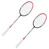Badminton Racket Set Split Aluminum Alloy Badminton Racquets with Storage Bag for 2 Players Outdoor