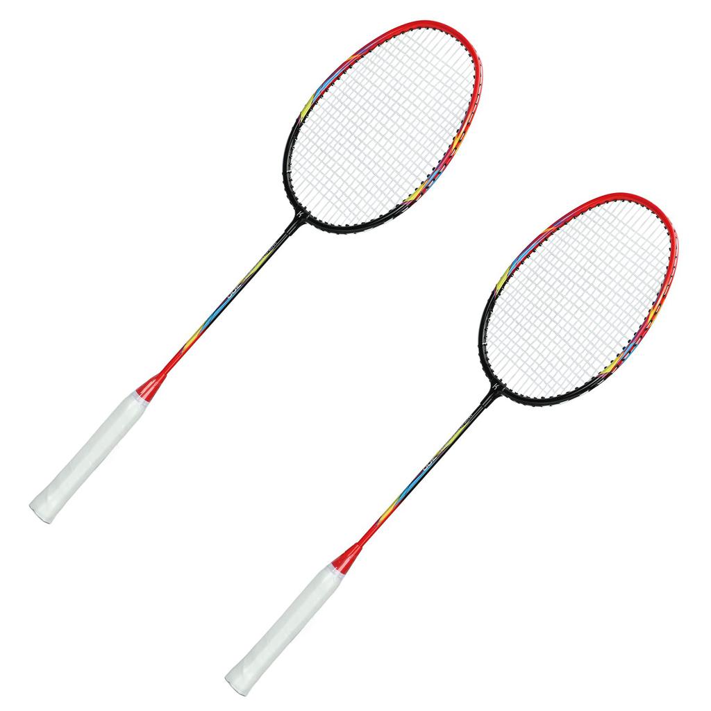 Badminton Racket Set Split Aluminum Alloy Badminton Racquets with Storage Bag for 2 Players Outdoor