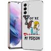 Чехол для телефона 'Анатомия Грей' 'Ты мой человек' для Samsung Galaxy S24 Ultra S23 FE S22 S20 S21 5G S10 S9 Plus S10E S8 Прозрачный чехол