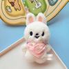 Plush Keychain Stray Kids Plush Toy Water Scarf Bean Eye Li Longfu Keychain Pendant Children's Creative Toy