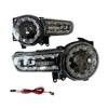 Compatible LED Daytime Running & Flowing Turn Signal Lights for 07-22 Toyota FJ Cruiser Headlights