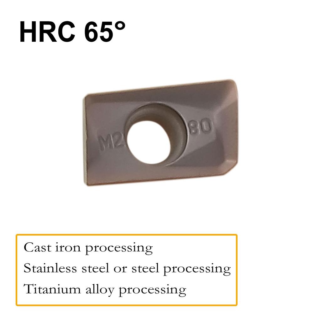 10pcs APMT1604PDER 1135 HRC65 Milling Cutter Turning Carbide Insert for APKT 400R