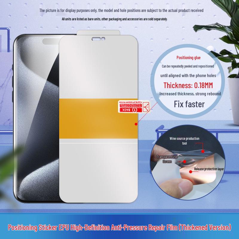 Ничего CMF Phone2Pro/3 HD Кристаллическая гидрогелевая защитная пленка на весь экран