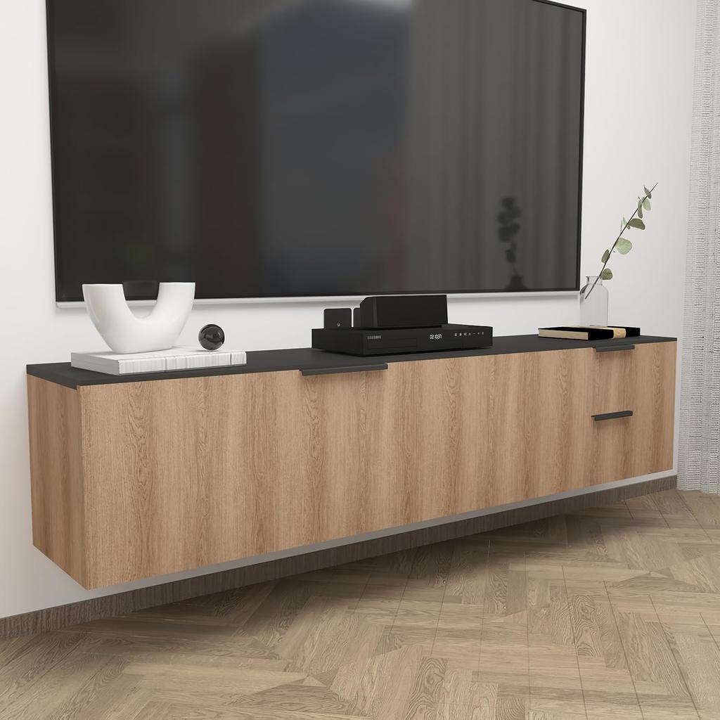 TOTIO Walnut Wood Grain Remake Ultra Wide Brown Wood Grain Wallpaper Oil Heat Light Brown Wood Grain Cutting Kitchen Bathroom Decoration Stylish