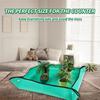 Waterproof Foldable Planting Mat Garden Mat Garden Potting Pad for Flowerpot Transplanting Mixing Soil Plant Pruning Garden Tool
