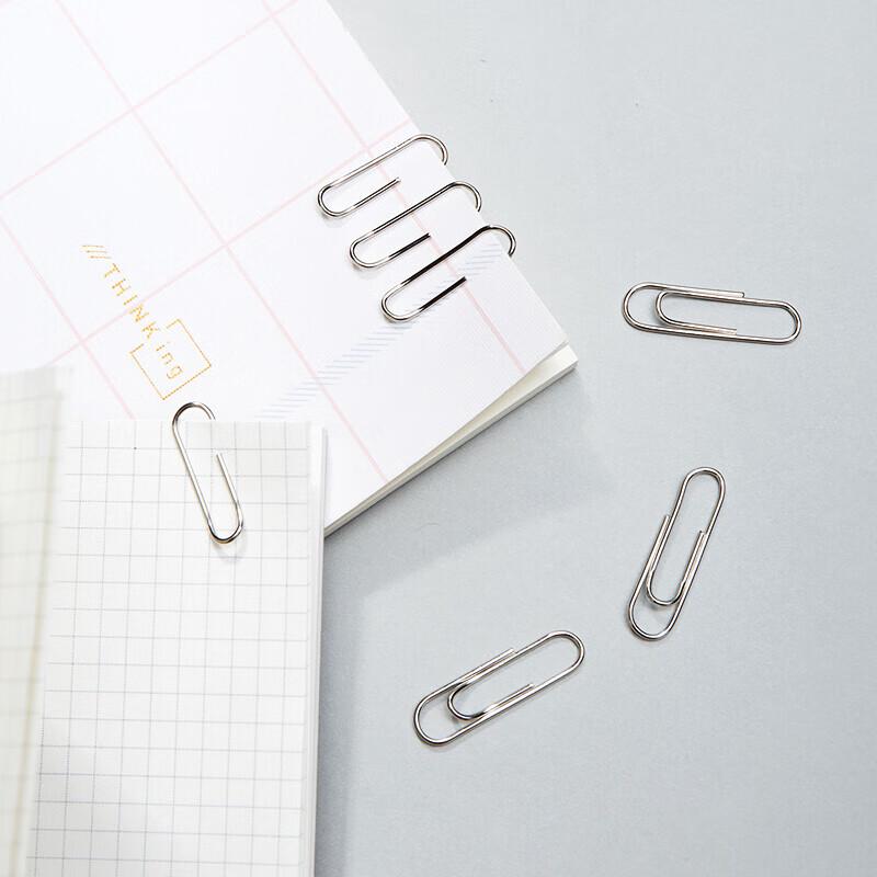 Deli 0037 Nickel Plated Paper Clips