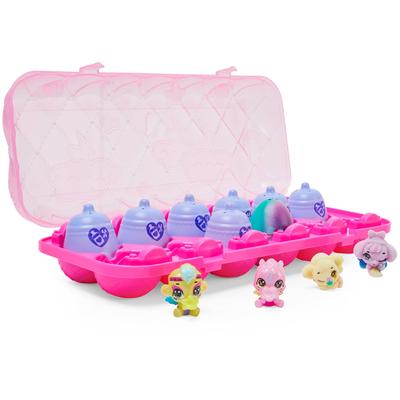 Hatchimals CollGGibles Shimmer Babies, картонная коробка из 12 яиц, игрушечное животное Hatchimals Overseas Edition, рожденное домашним любимцем! Вумо Назотама