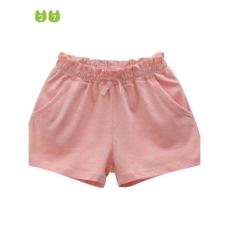 27home Summer Hairband Belt Cotton Shorts Children's Clothing